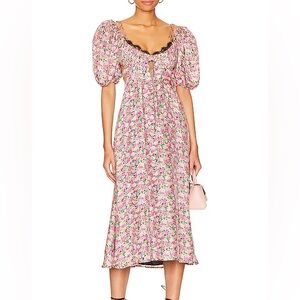For Love And Lemons Isadora Midi Dress